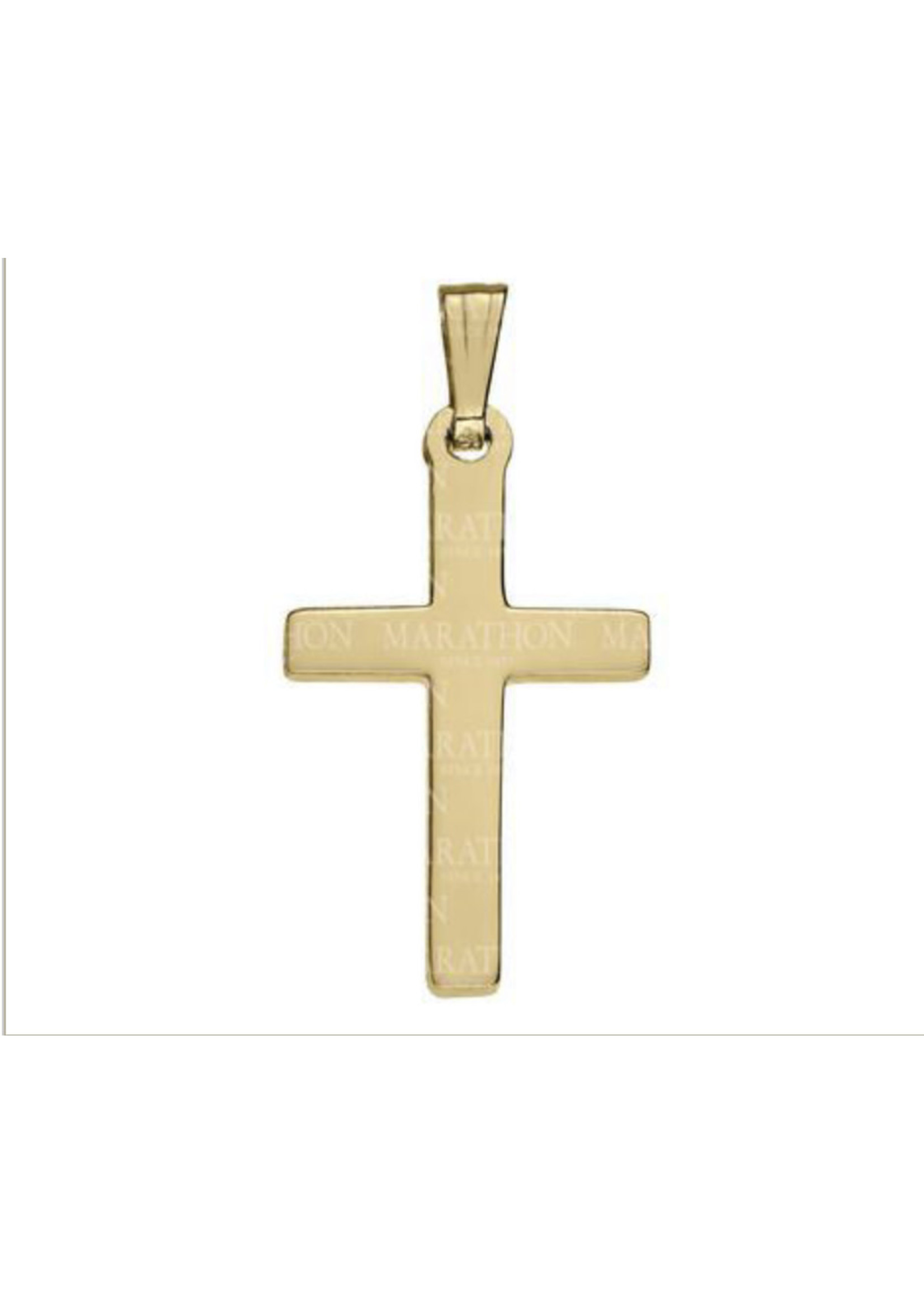 Marathon 14K Gold Cross