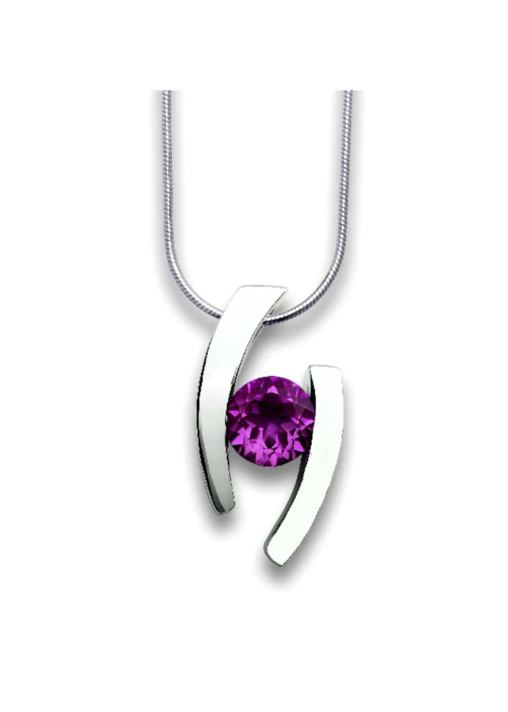 Joryel Vera AMETHYST GEMSTONE PENDANT