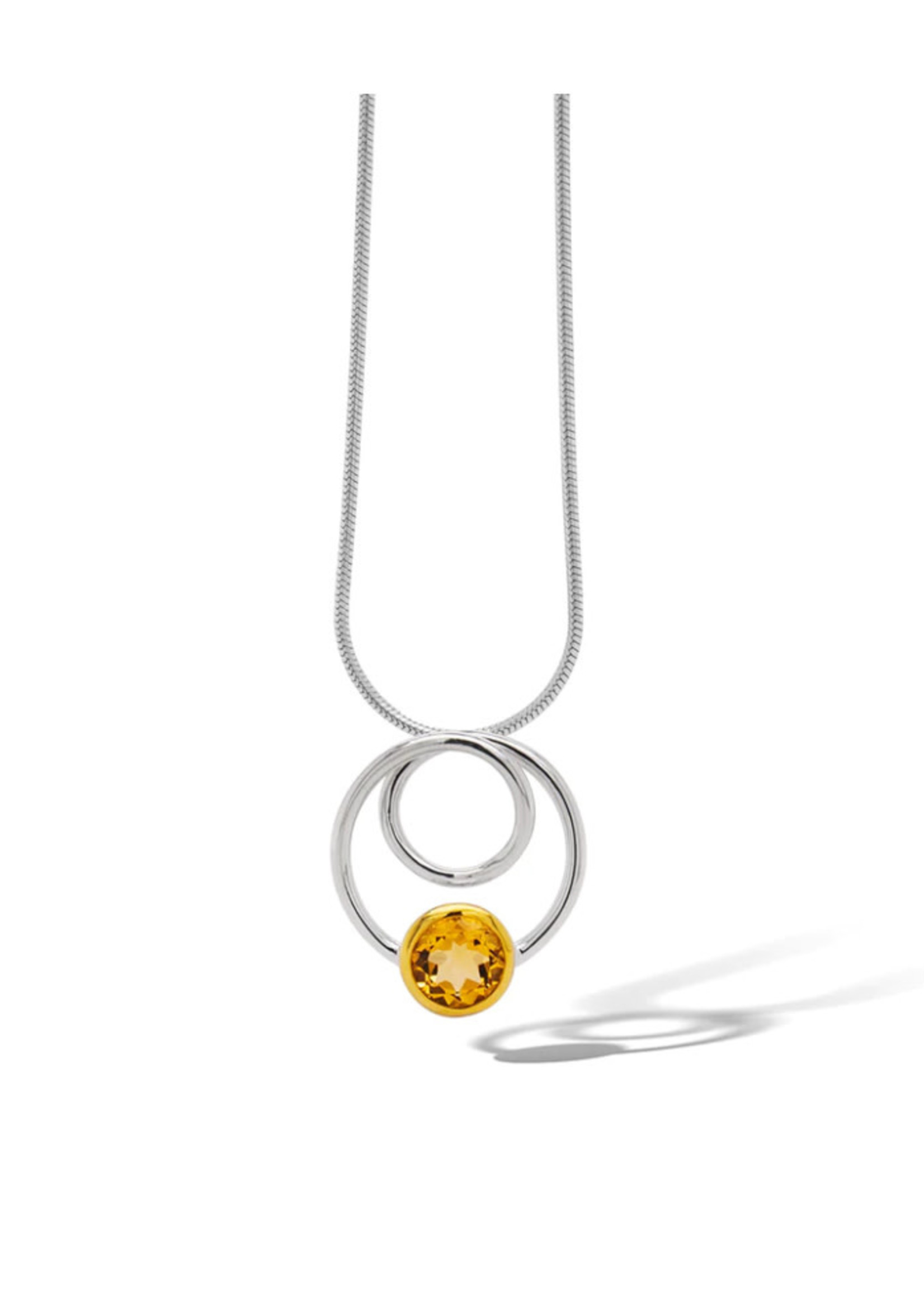 Joryel Vera Citrine Gemstone Pendant