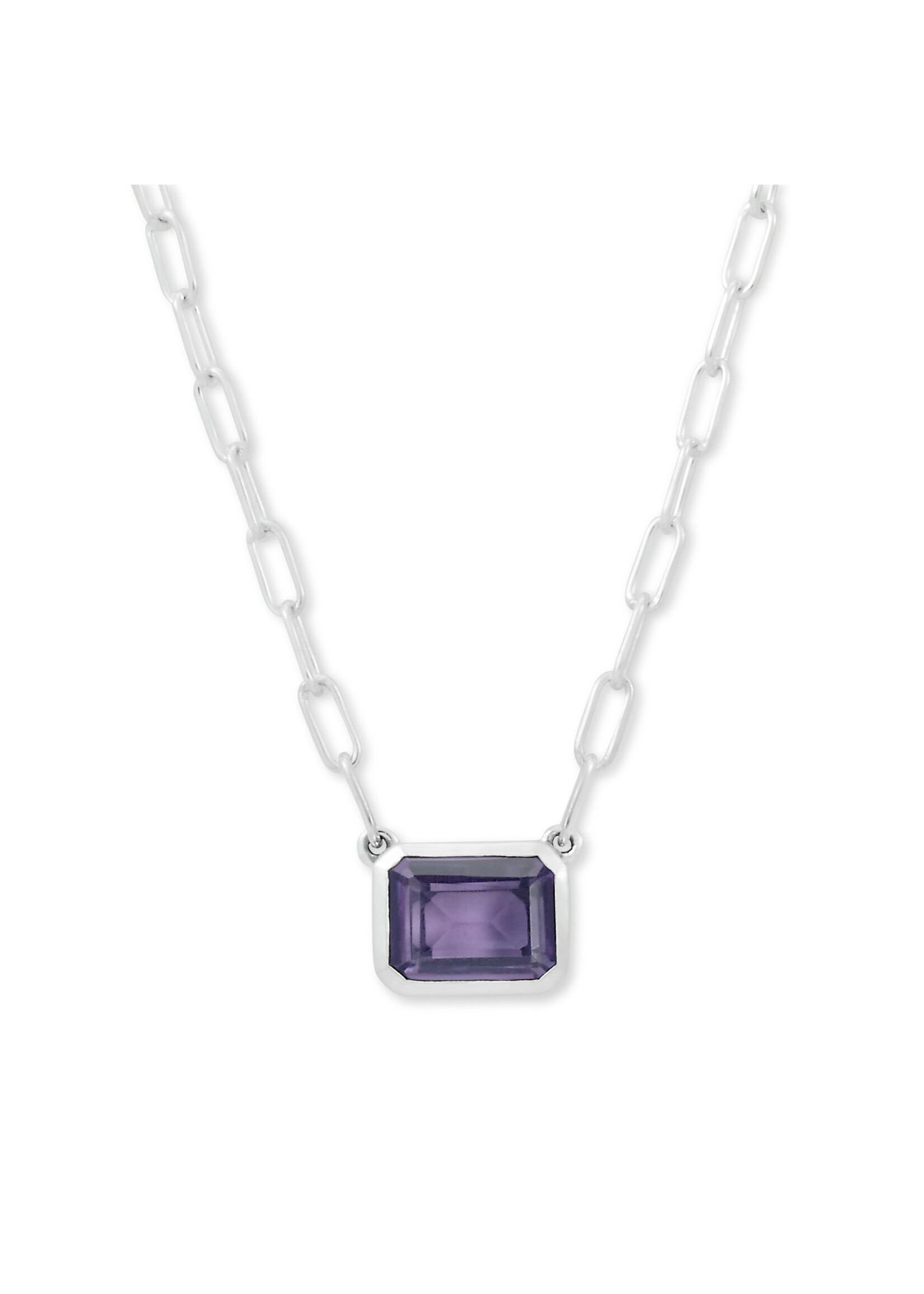 SAMUEL B. Eirini Necklace Amethyst