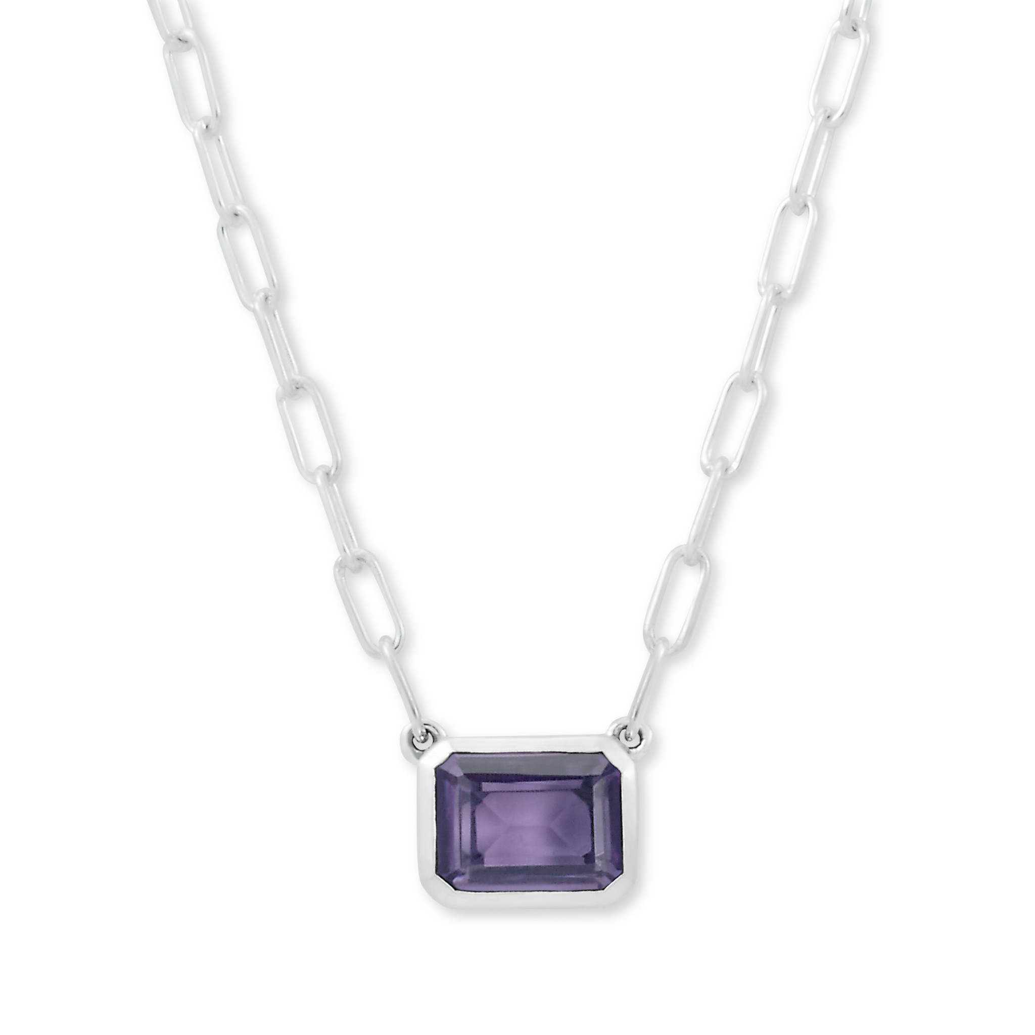 Eirini Necklace Amethyst