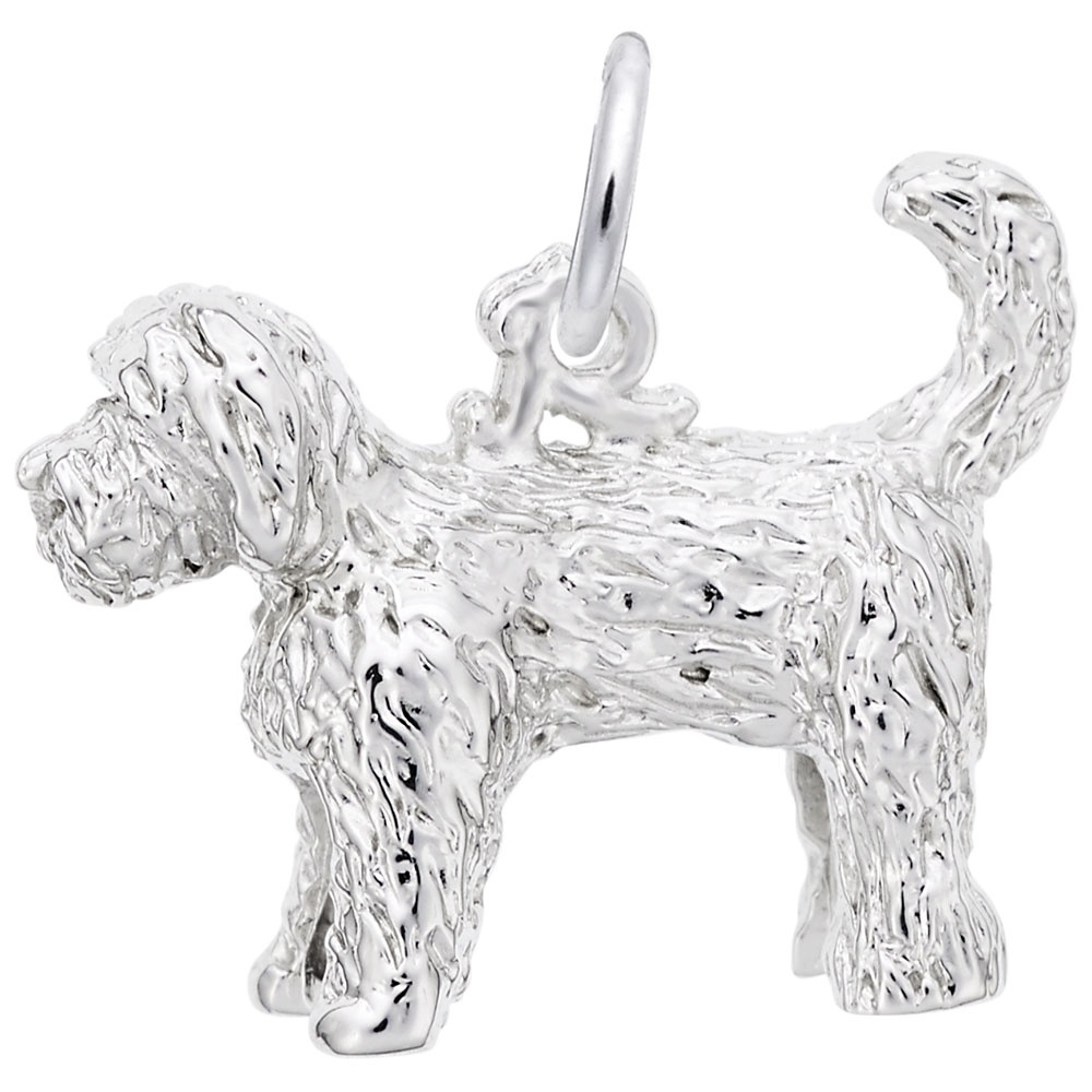 Labradoodle Dog Charm