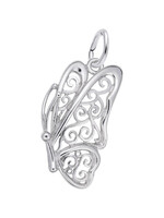 Filigree Butterfly Charm