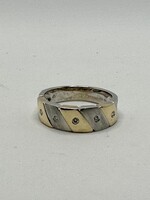 Two Tone Gents Wedding Band