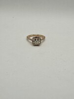 Cushion Cut Halo Engagement Ring