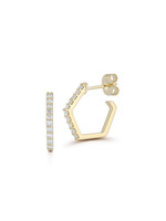 Barbela Design DIAMOND TYSON HOOPS