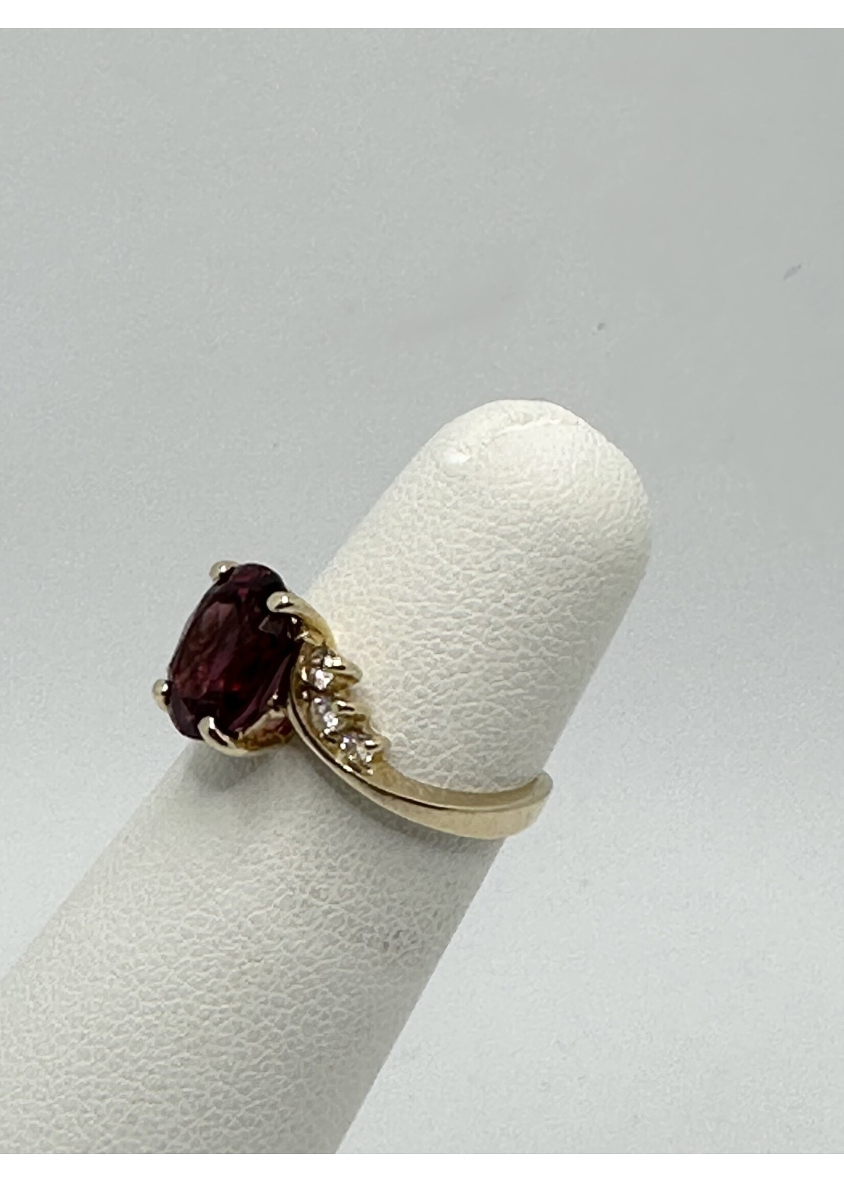 Rhodolite Garnet Ring