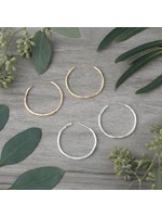 Glee CLASSIC HOOP STUDS- GOLD PLATED OR STERLING SILVER PLATED