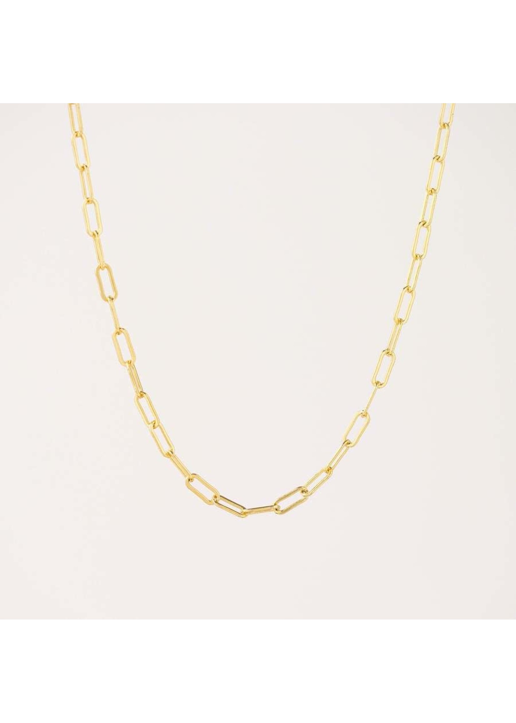 LOVER'S TEMPO BOYFRIEND CHAIN NECKLACE- GOLD