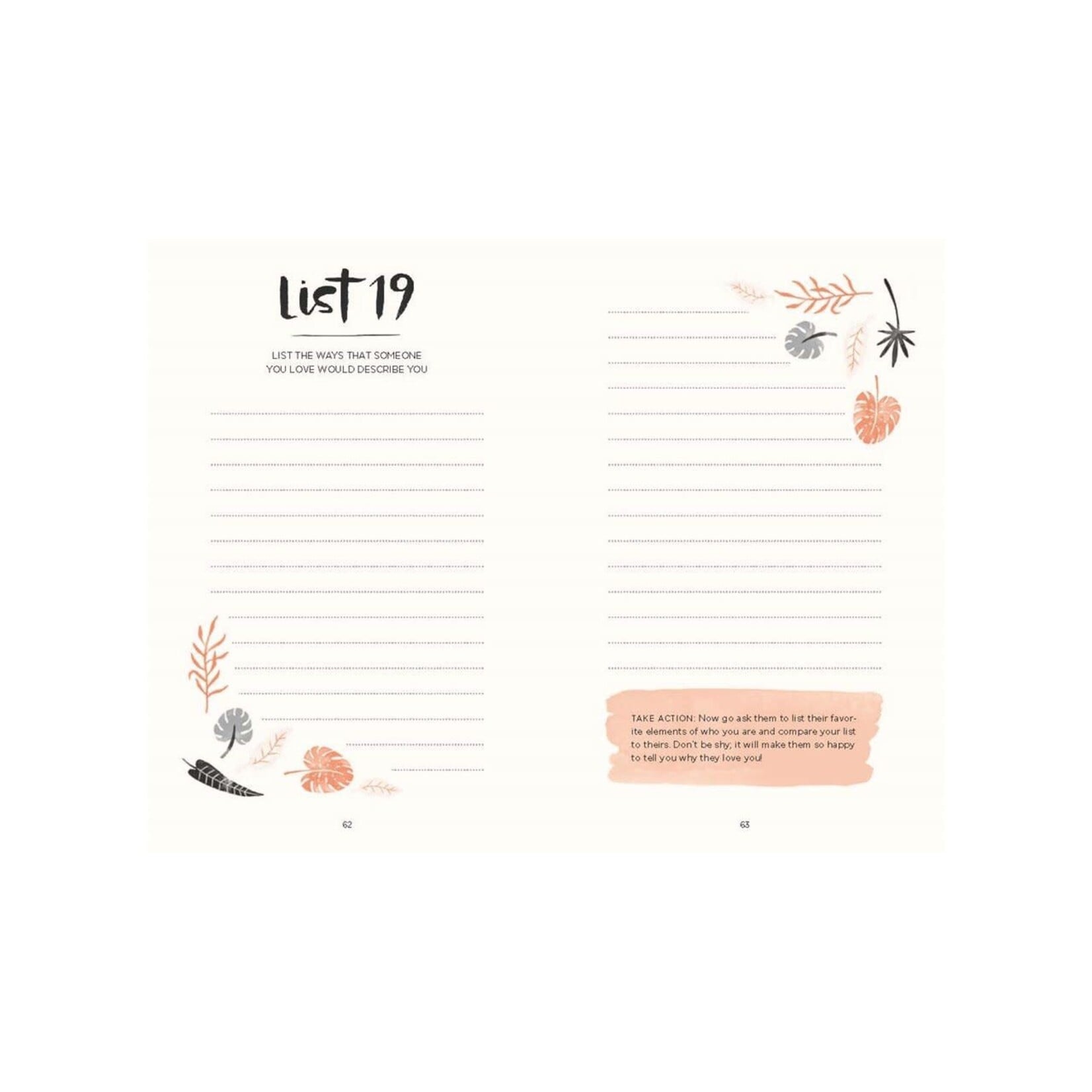 Penguin Random House 52 Lists for Happiness Weekly Journal