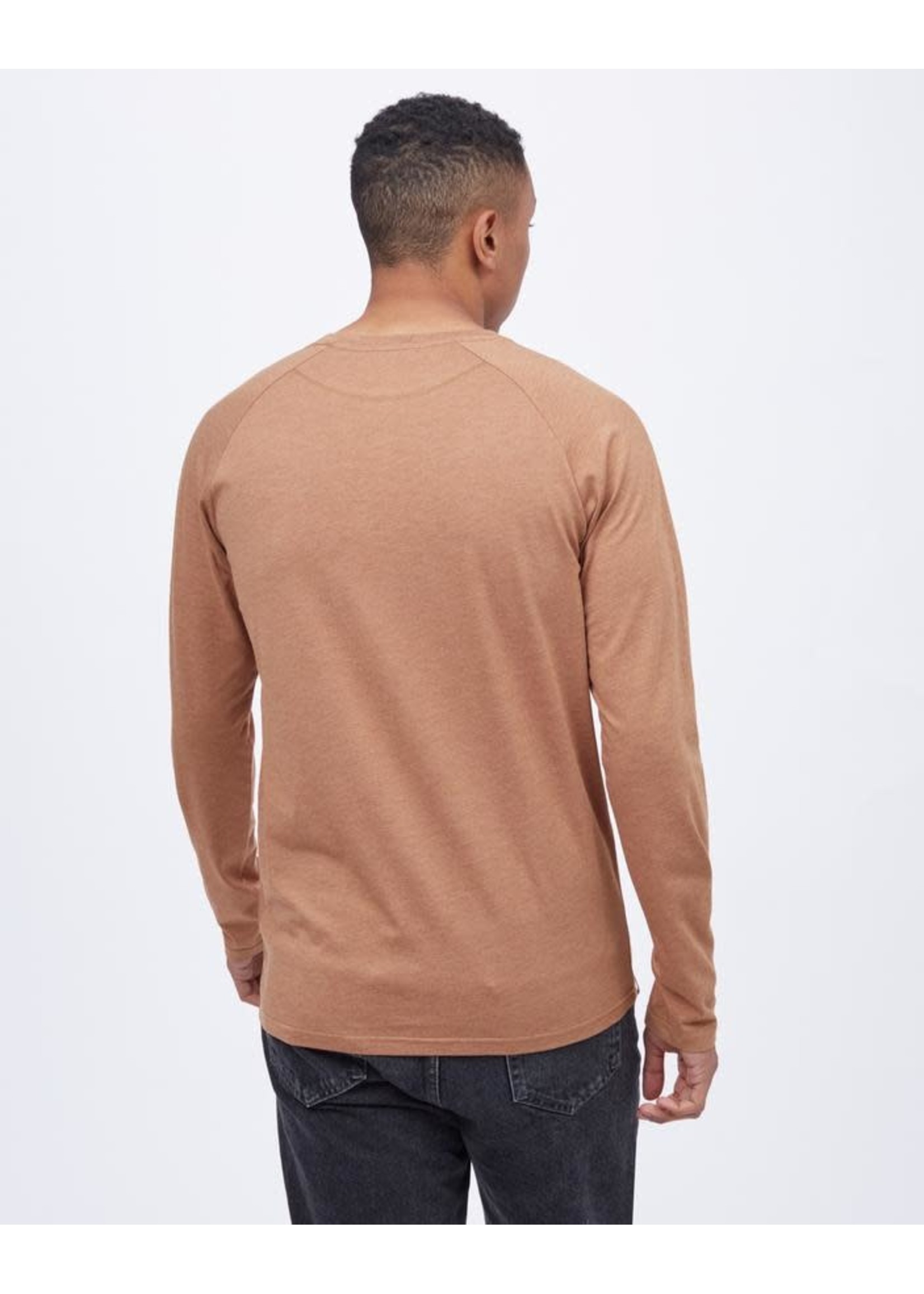 Ten Tree TCM2308-MEN’S TREEBLEND  CLASSIC HENLEY LONGSLEEVE