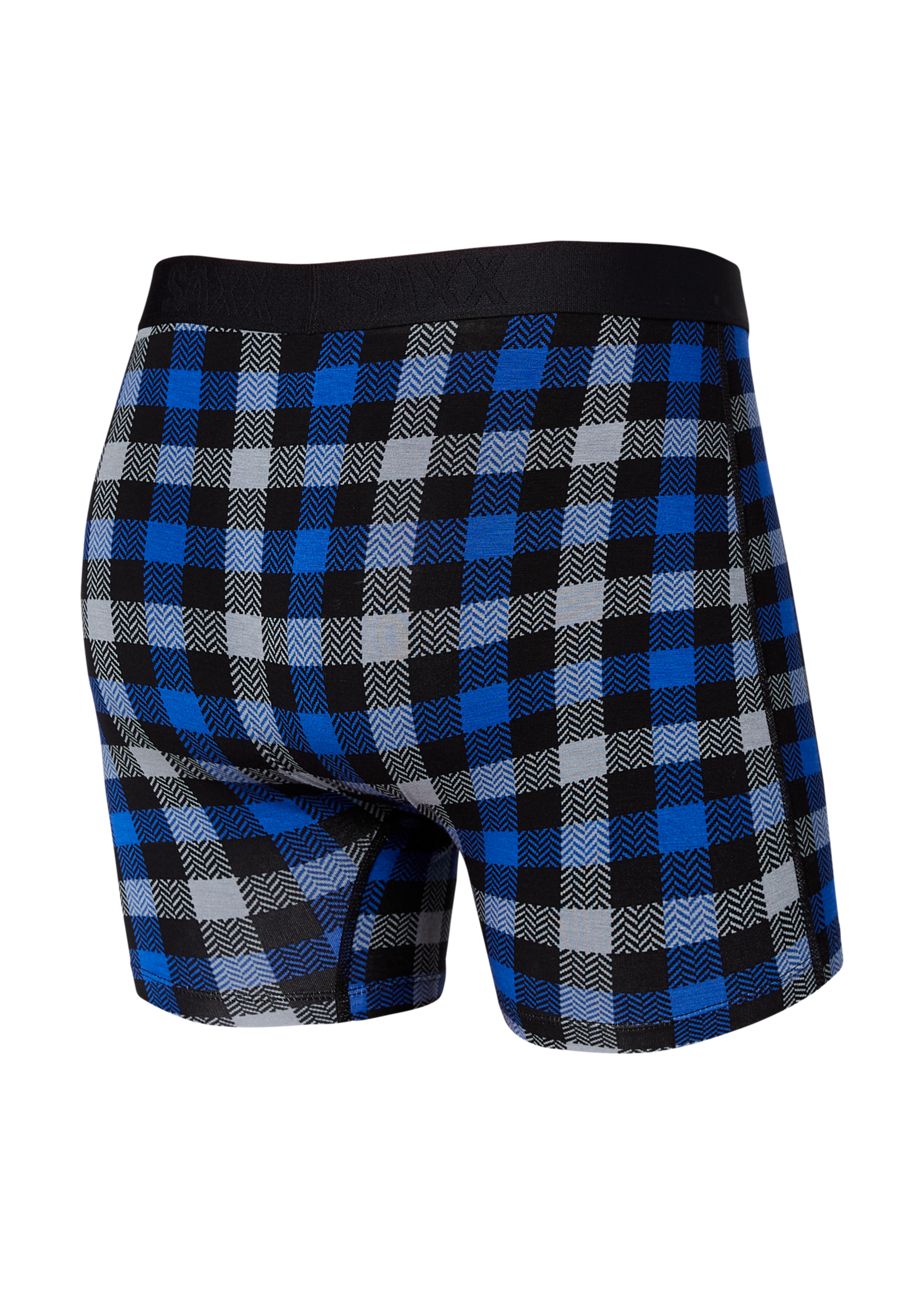 SAXX VIBE BOXER BRIEF - BLUE FLANNEL CHECK - Homework