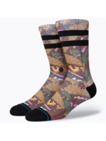 Instance - Timebomb Trading SNAKK- HAMBURGER PRINT SOCK