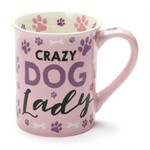 Enesco Canada Crazy Dog Lady Mug