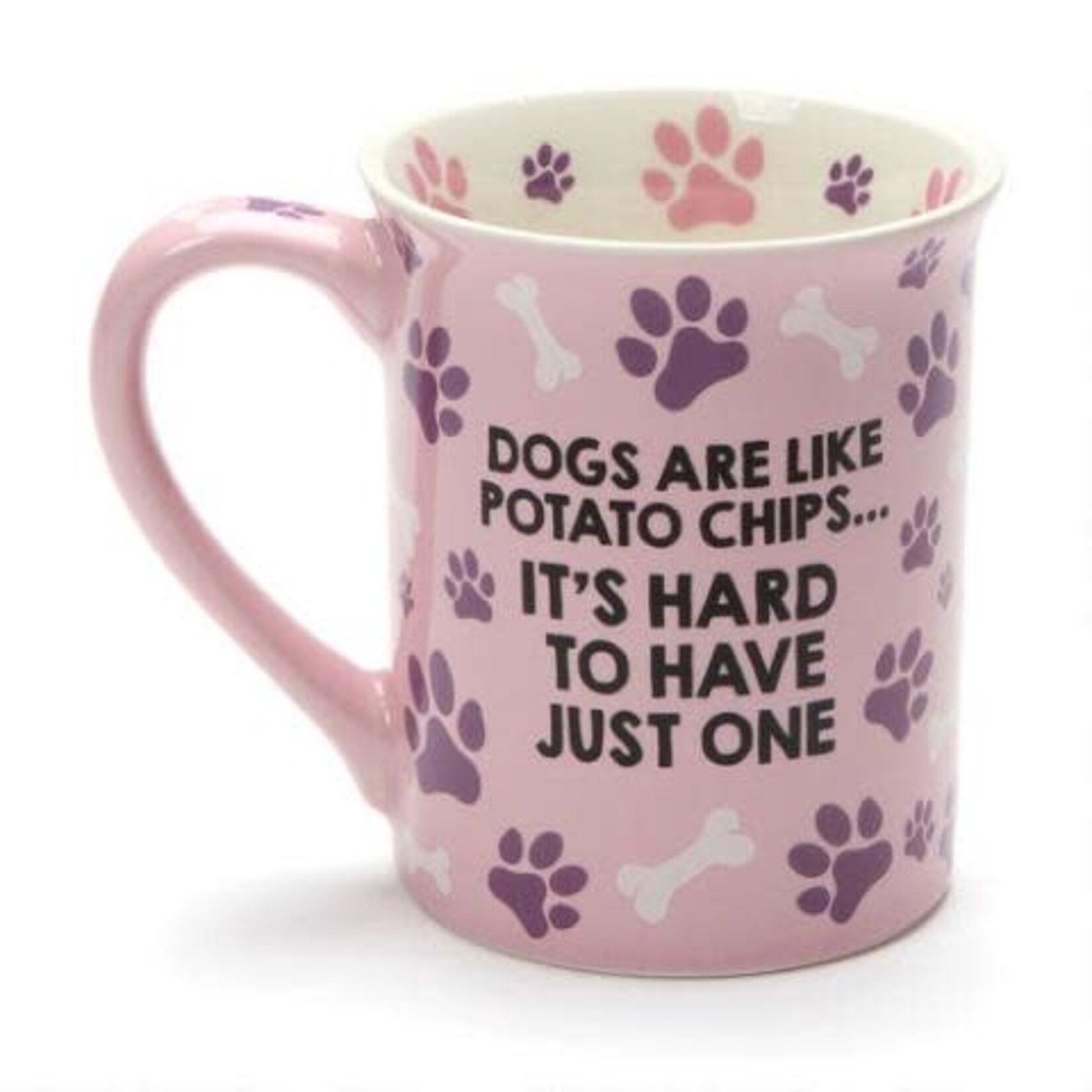 Enesco Canada Crazy Dog Lady Mug