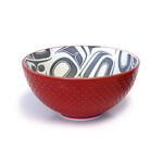 Native Northwest Porcelain Art Bown - Transforming Eable by Ryan Cranmer