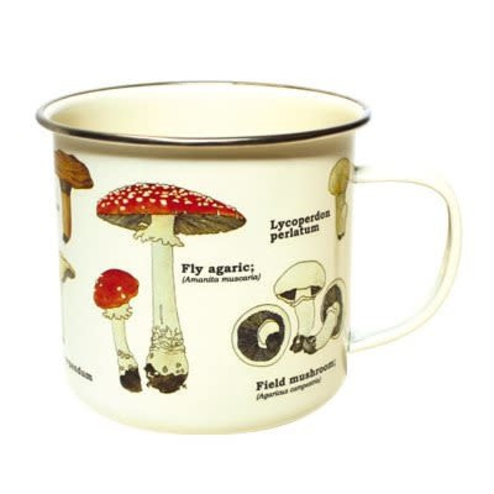 Gift Republic Mushrooms Enamel Mug