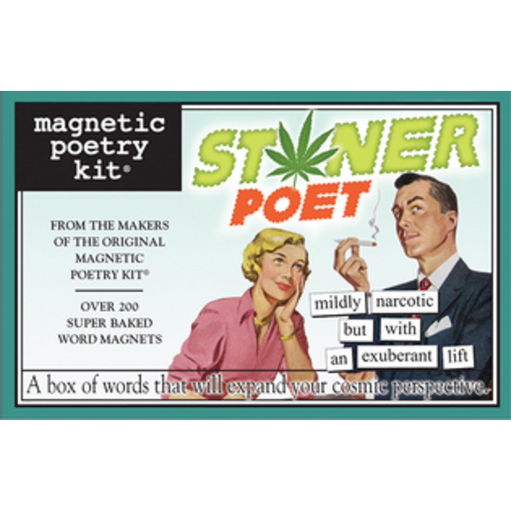 Raincoast Books Stoner Poet Magnetic Poetry Kit