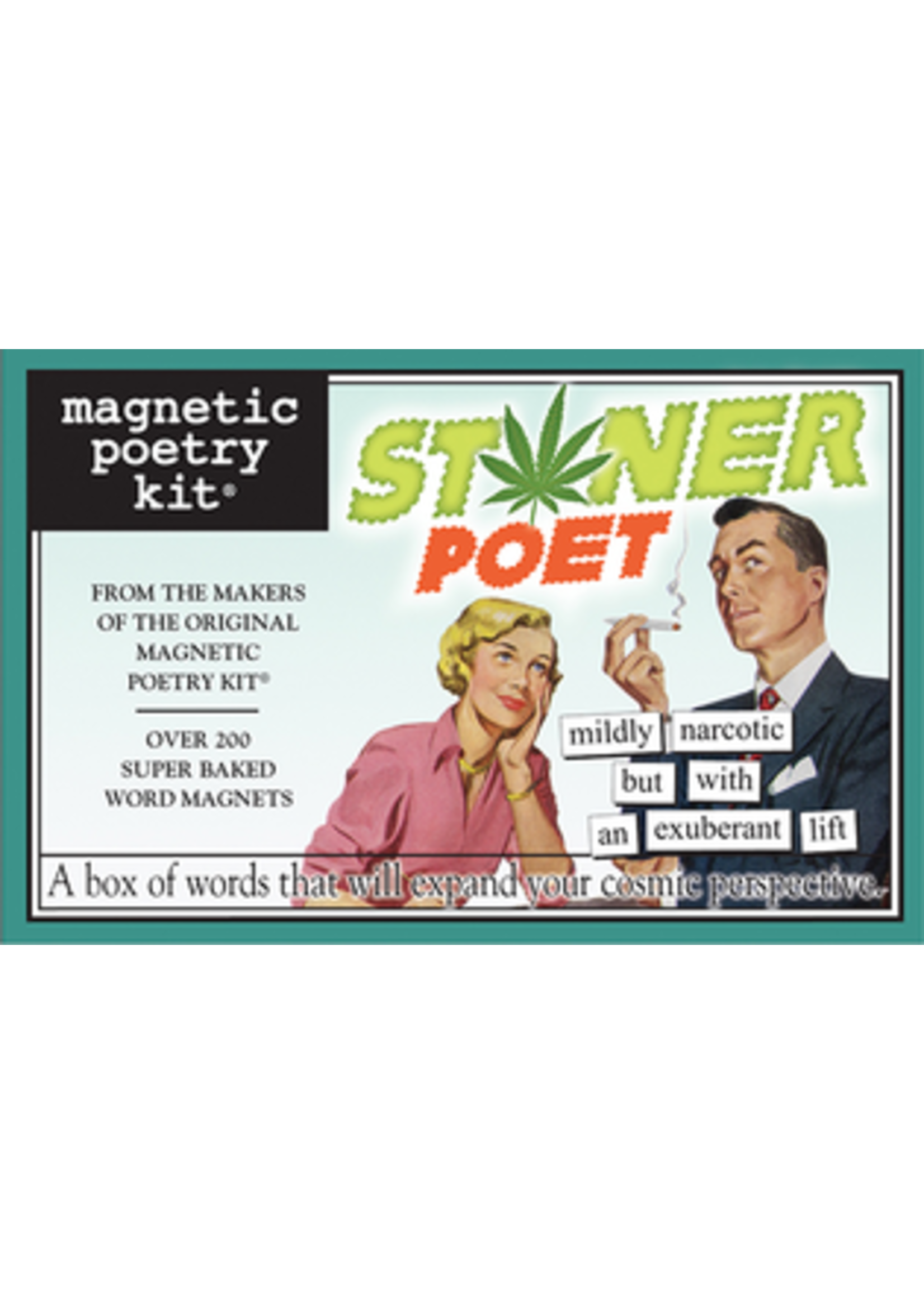 Raincoast Books Stoner Poet Magnetic Poetry Kit