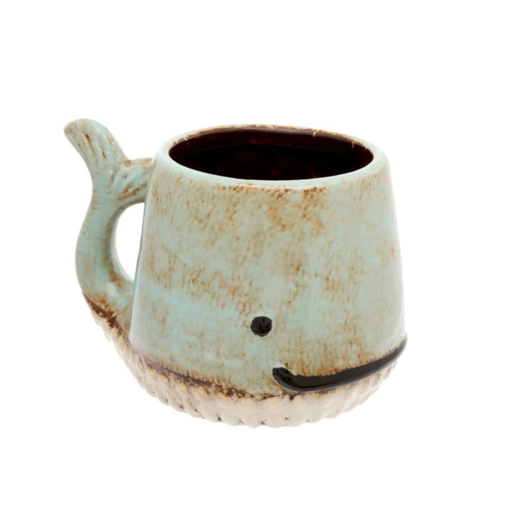 INDABA-AQUA WHALE MUG