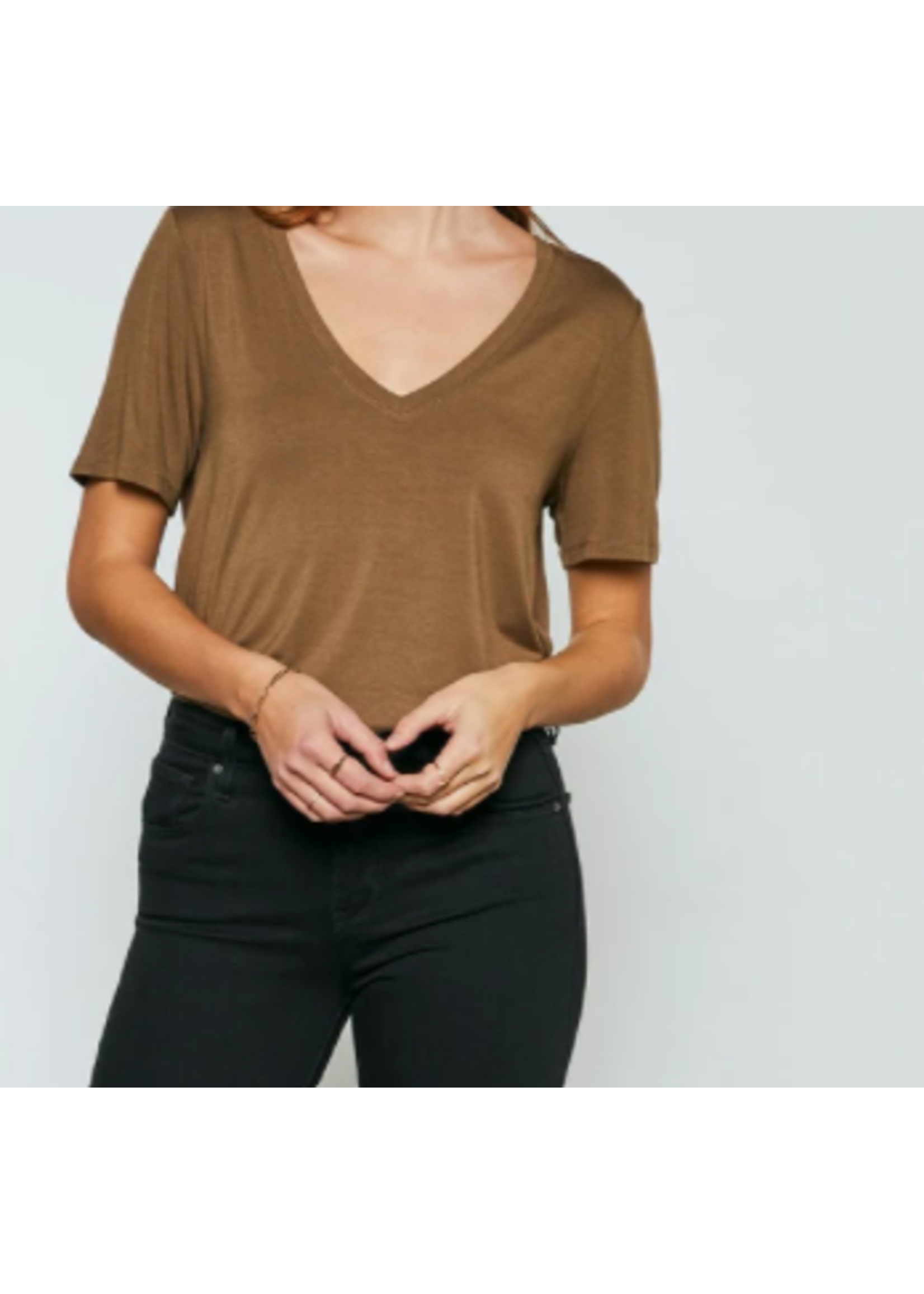 gentle fawn LEWIS TEE- BLACK, CAFE, or BRONZE