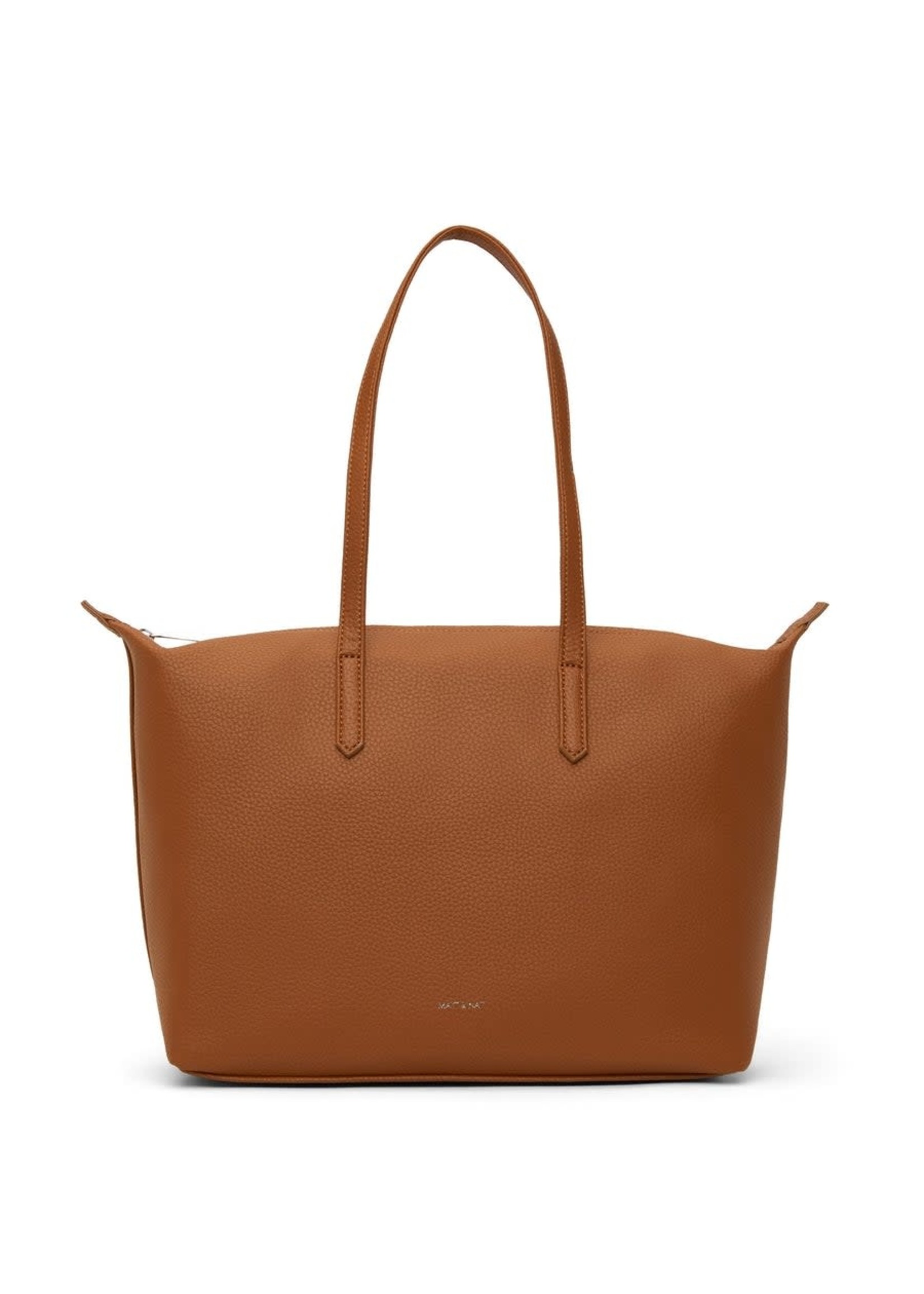 Matt & Nat ABBI TOTE BAG w/ Zipper - Purity Collection