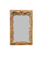 north american country home WOODEN ART FRAME MIRROR