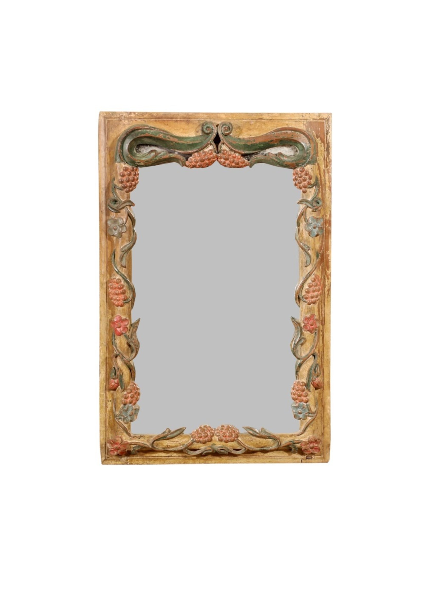 north american country home WOODEN ART FRAME MIRROR