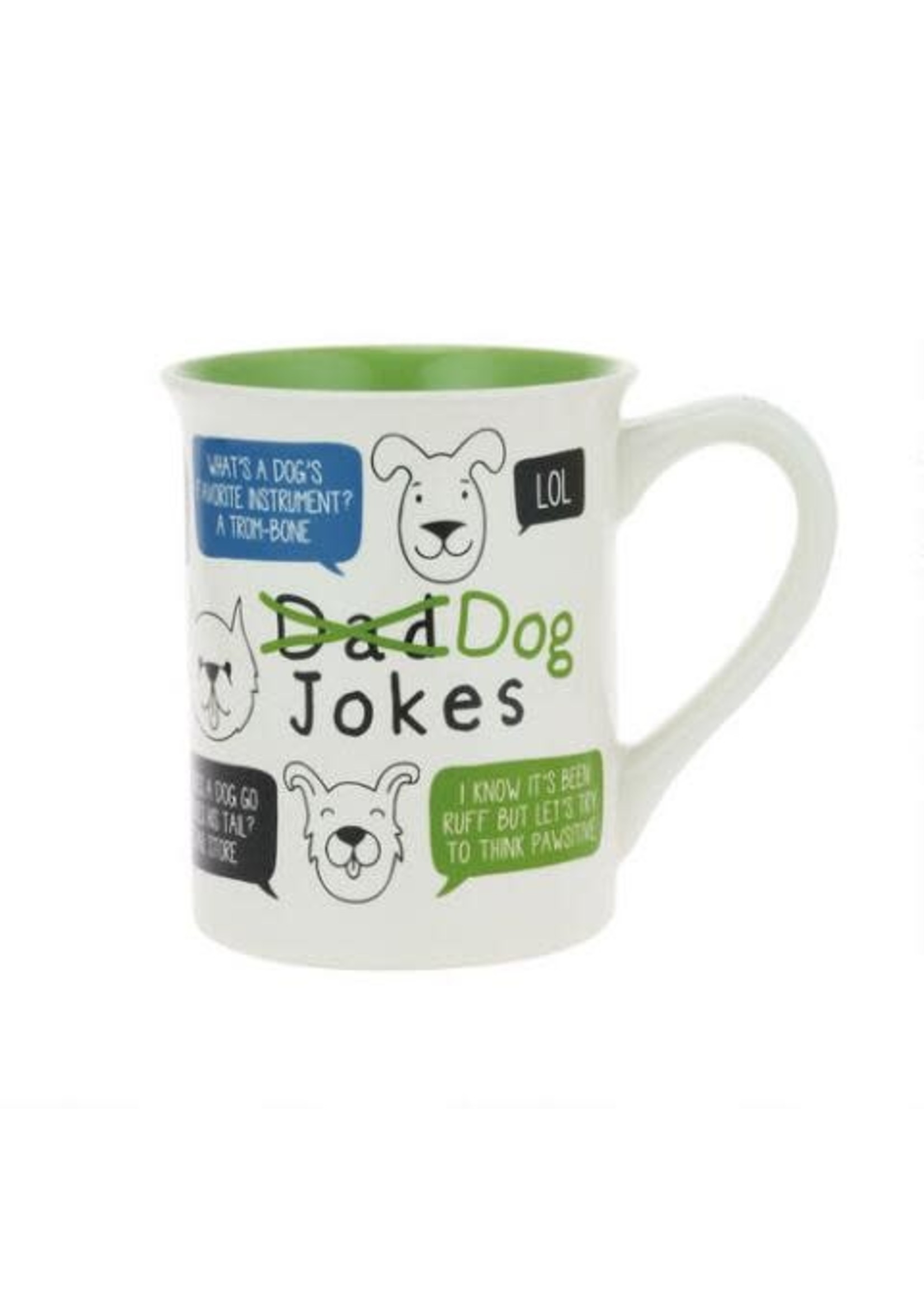 DOG JOKES MUG 16 OZ