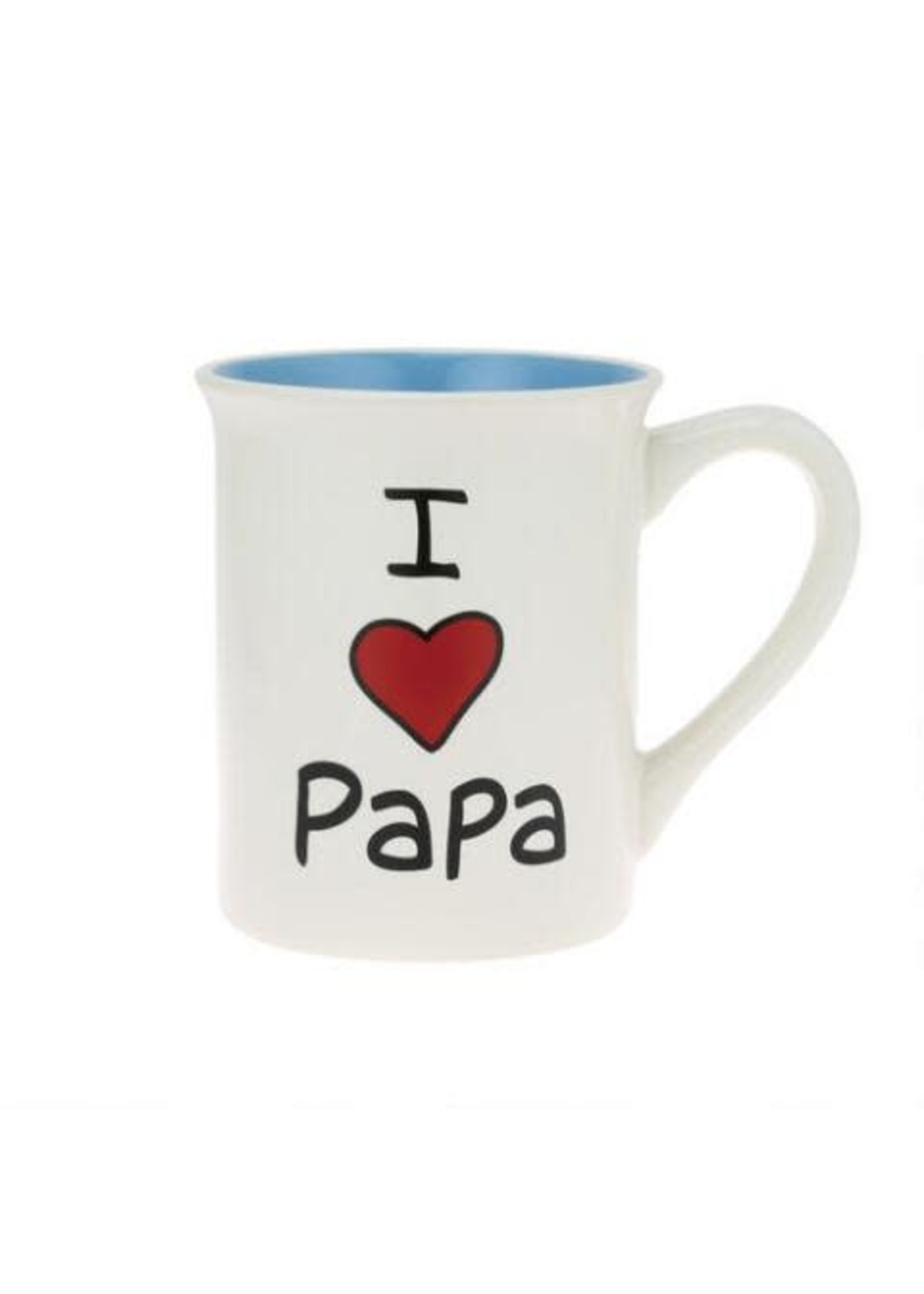 I HEART PAPA MUG 16 OZ