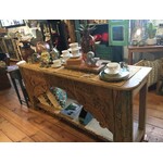 WOODEN CONSOLE TABLE