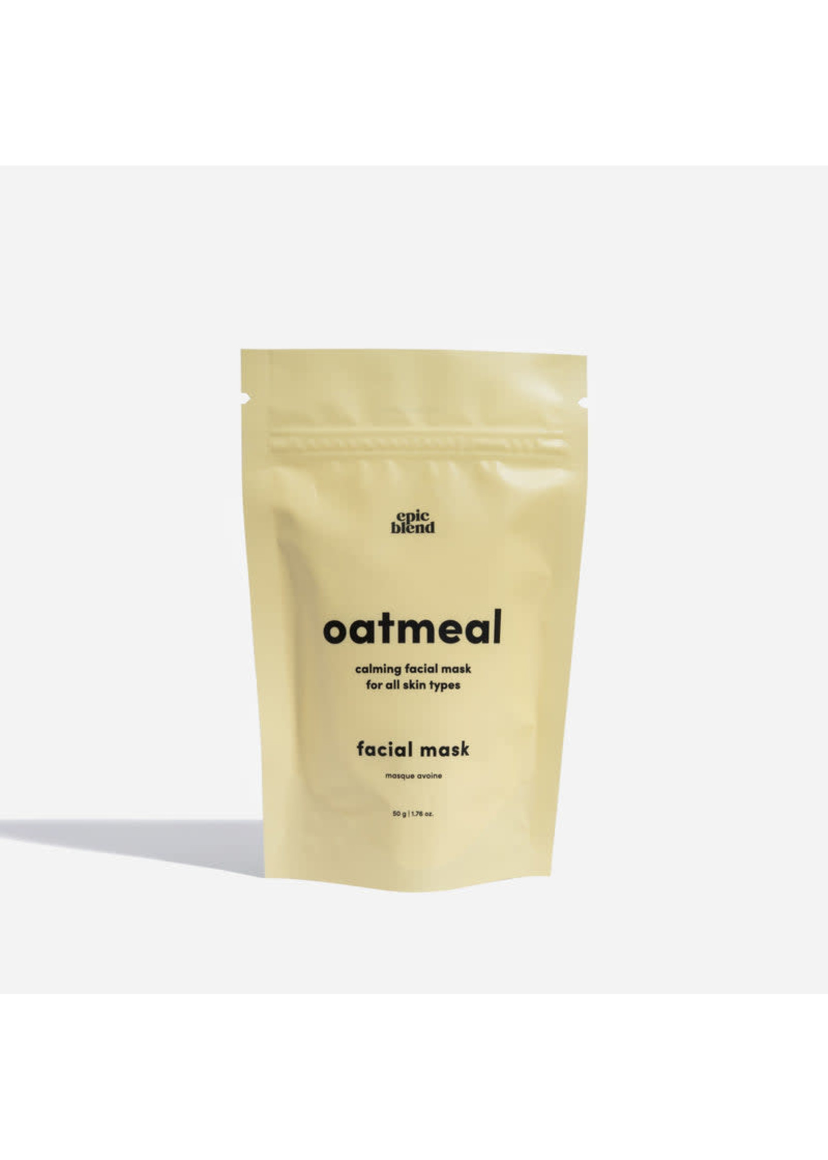 FACE MASK- OATMEAL or PINK CLAY