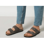 Birkenstock Arizona Soft Footbed Oiled Leather in Iron