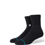 Stance ICON QUARTER SOCKS- BLACK OR WHITE