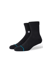 Stance ICON QUARTER SOCKS- BLACK OR WHITE