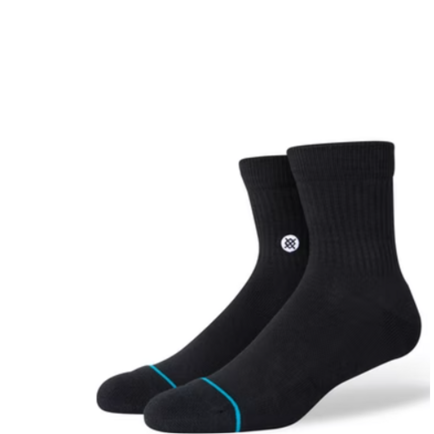Stance ICON QUARTER SOCKS- BLACK OR WHITE
