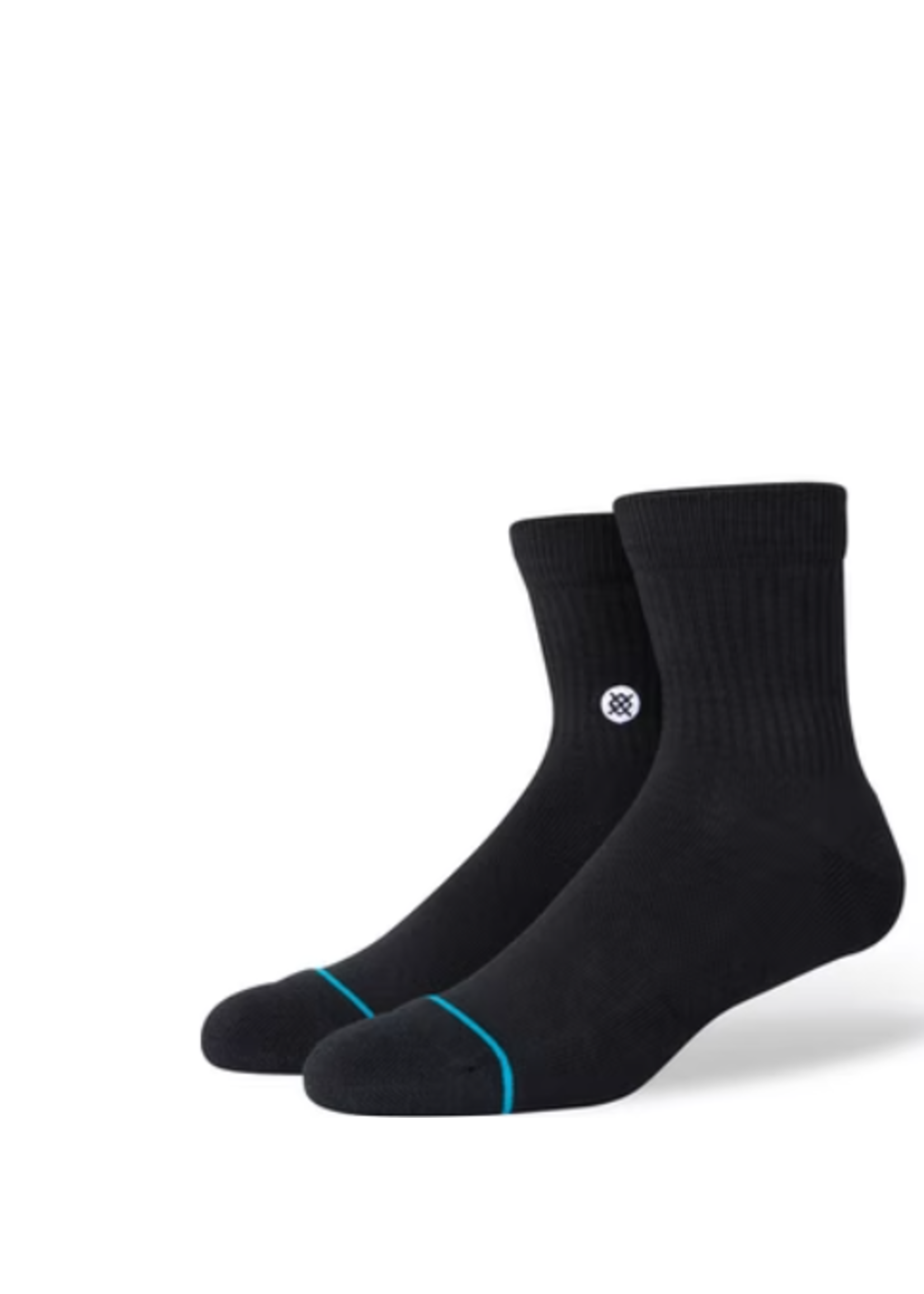 Stance ICON QUARTER SOCKS- BLACK OR WHITE