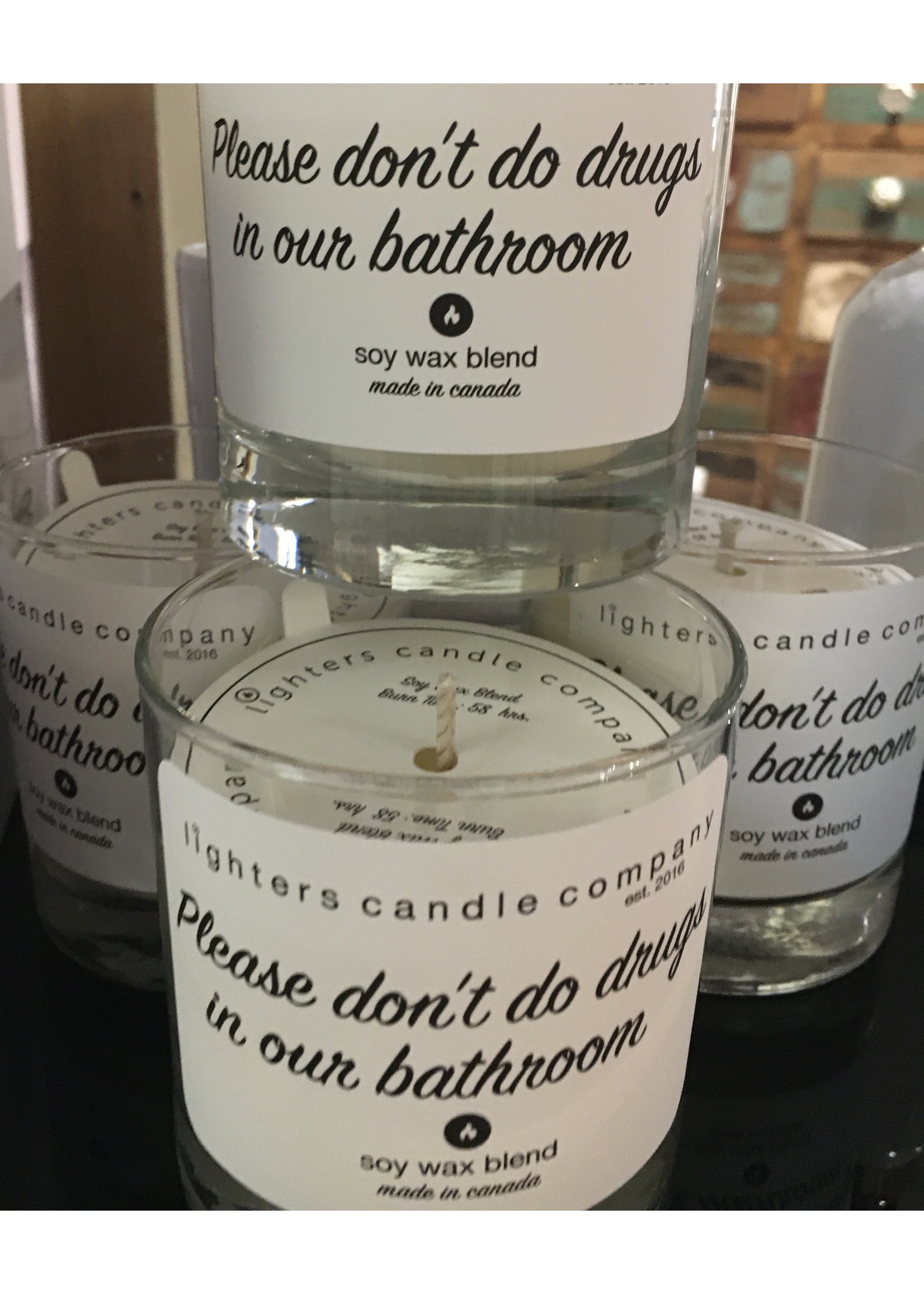 Lighters Candles Co. 100% SOY CANDLE-Multiple badass quotes to choose from!