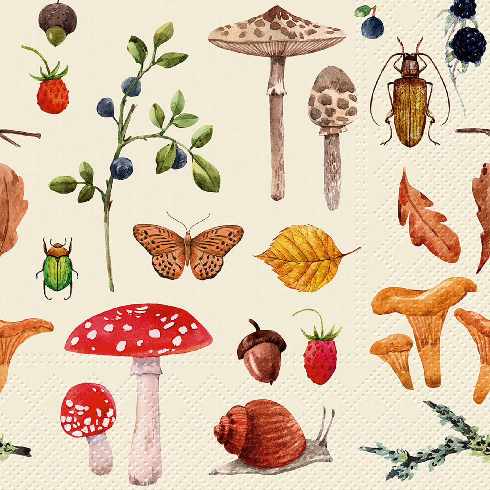 Forest Botany Napkins 20-Pack