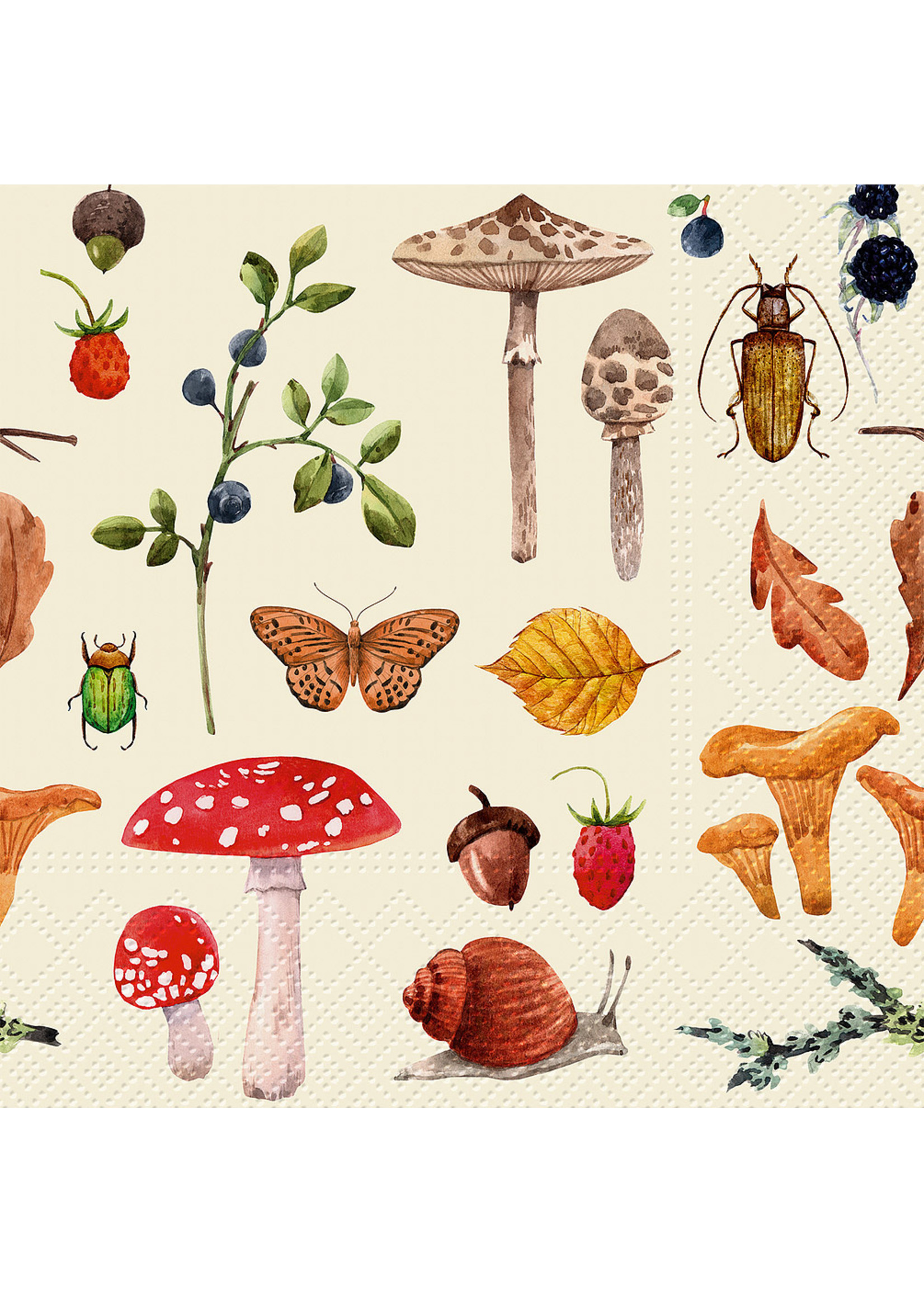 Forest Botany Napkins 20-Pack