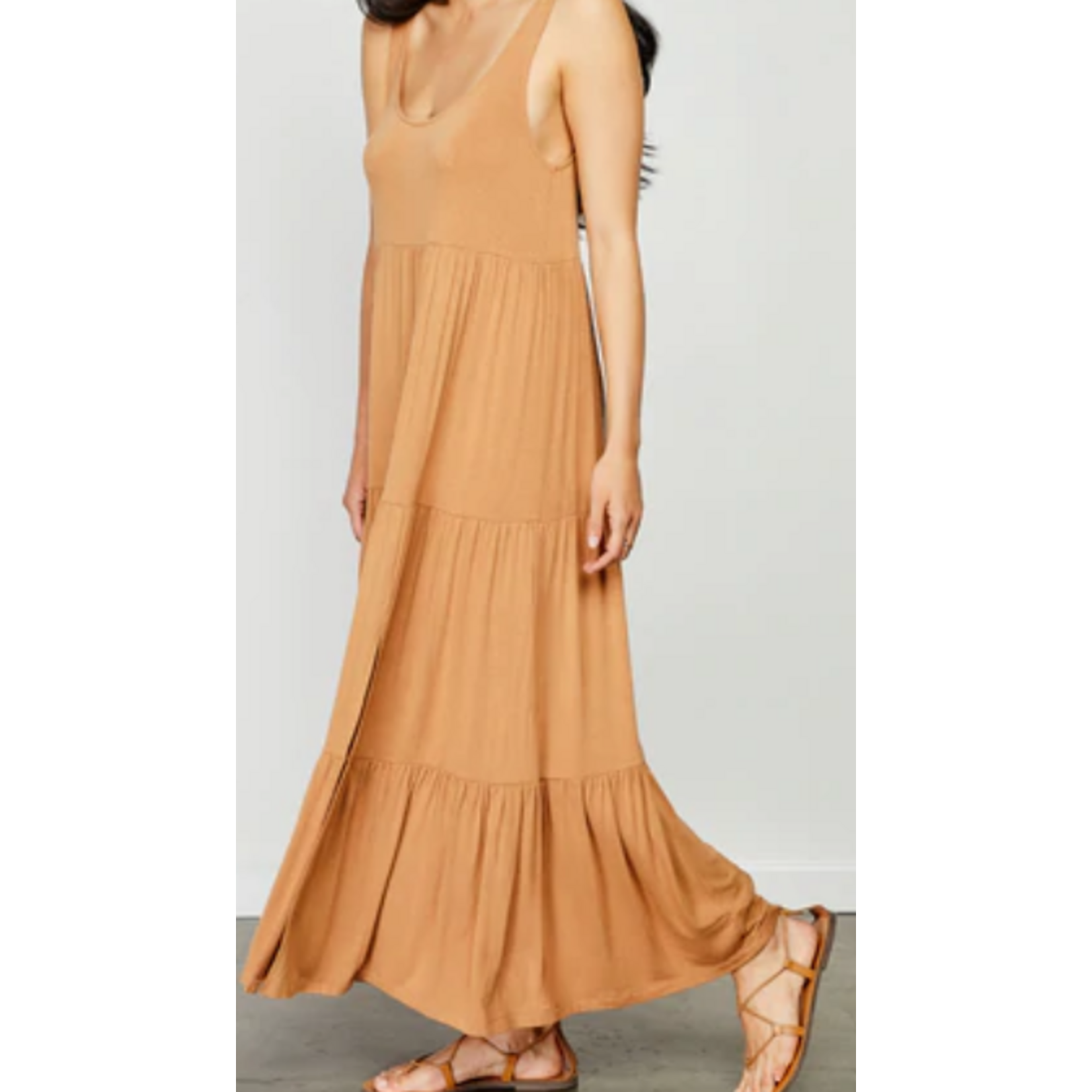 Gentle Fawn Axel Dress in Honey Gold