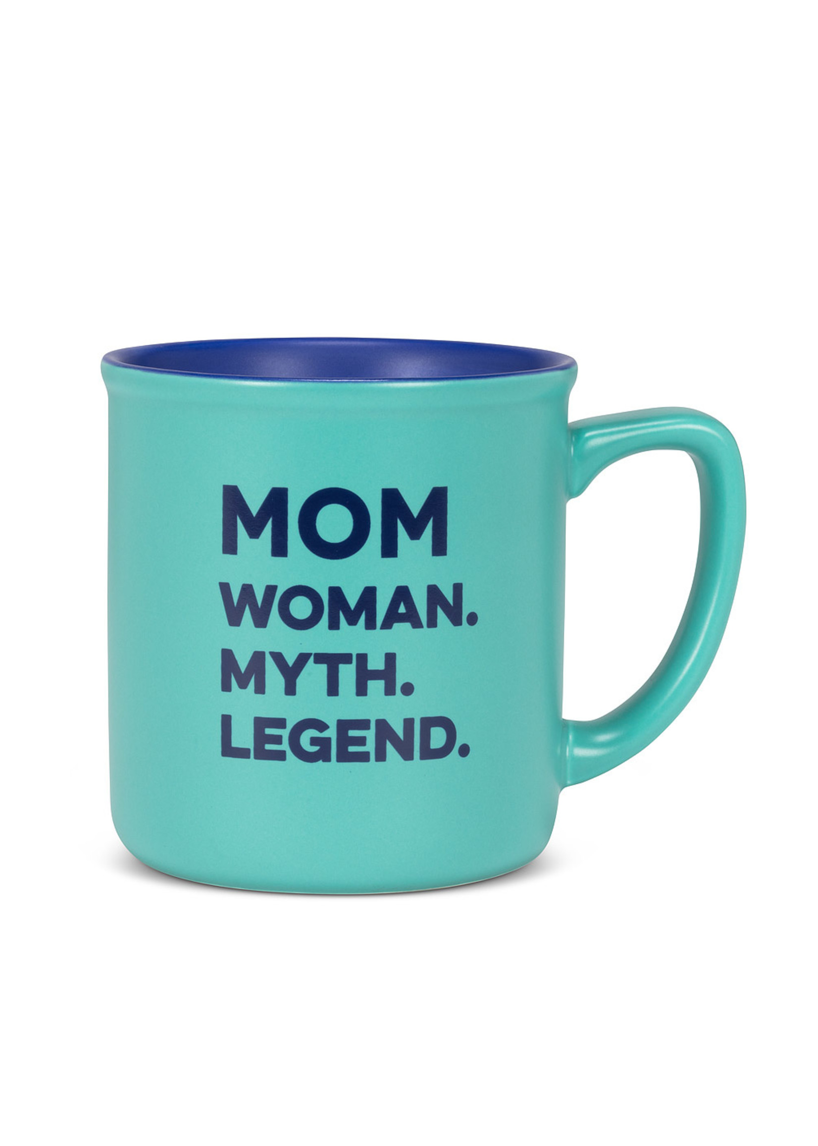 MOM LEGEND MUG - TURQUOISE (15OZ)