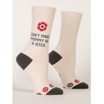 Blue Q Women's Don't Make Mommy Be A Bitch Crew Socks