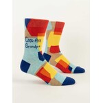 Blue Q Cool-Ass Grandpa Men's Crew Socks