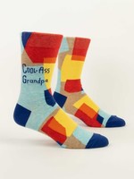 Blue Q Cool-Ass Grandpa Men's Crew Socks
