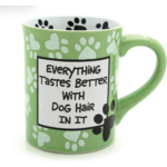DOG HAIR MUG