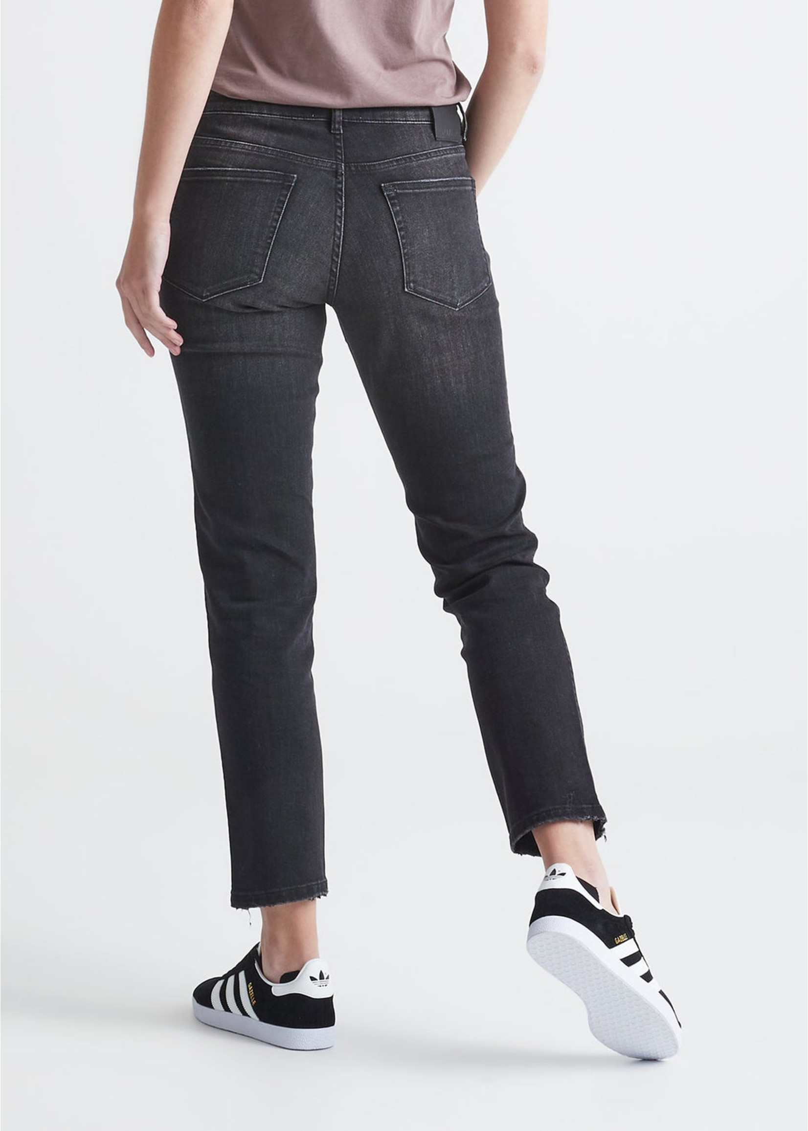 DUER GIRLFRIEND JEAN -VINTAGE BLACK