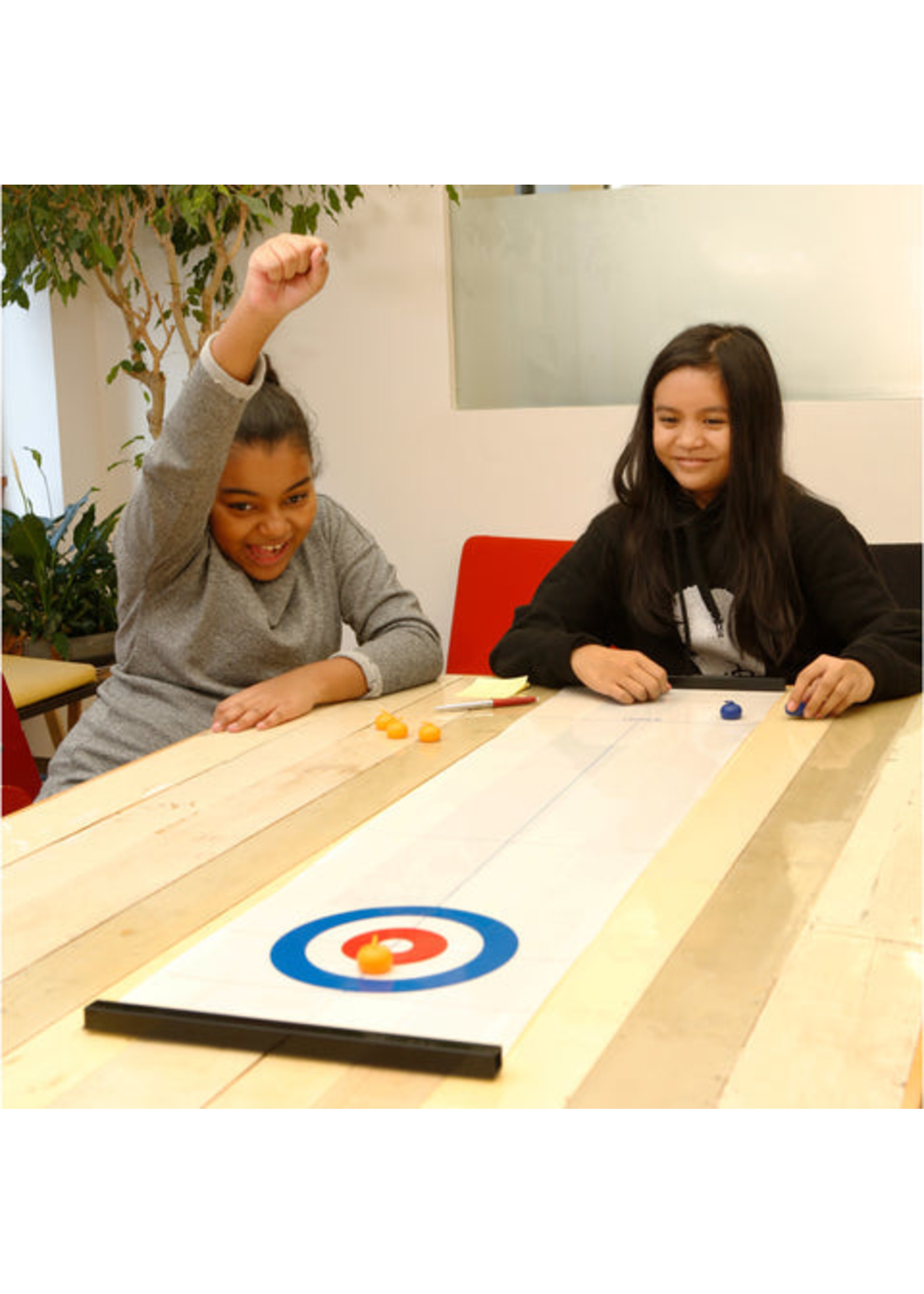 Kikkerland TABLE TOP CURLING GAME