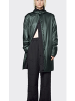 RAINS SEAM SEALED LONG RAINCOAT- SILVER PINE, EVERGREEN, or WOOD