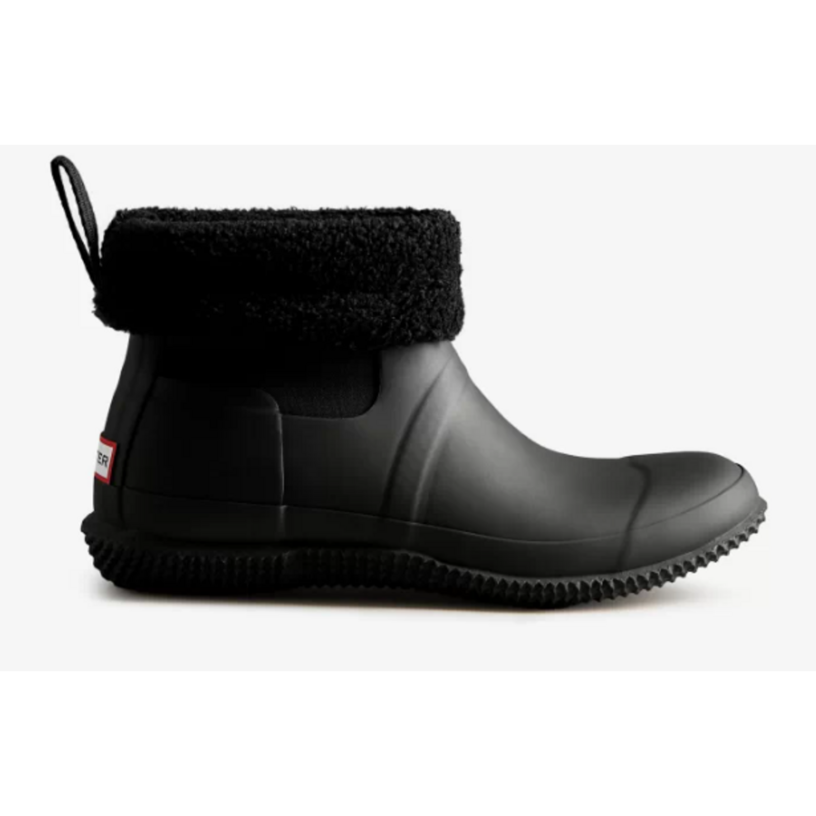 Hunter Roll Top Sherpa Insulated Rainboot in Black (Size 7 Only)